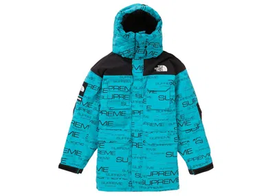 Pre-owned Supreme Men's  The North Face Coldworks 700fill Down Parka Jacket In Teal