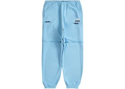 Pre-owned Supreme Men's  The North Face Convertible Sweatpant In Blue