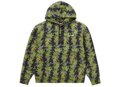 Pre-owned Supreme Men's  The North Face Leaf Hooded Sweatshirt In Black