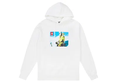 Pre-owned Supreme Men's  The North Face Photo Hooded Sweatshirt In White