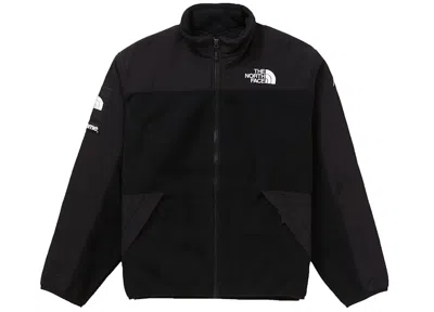 Pre-owned Supreme Men's  The North Face Rtg Fleece Jacket In Black