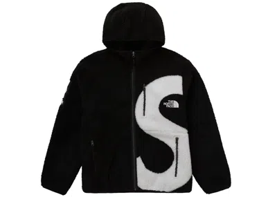 Pre-owned Supreme Men's  The North Face S Logo Fleece Jacket In Black