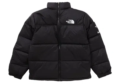 Pre-owned Supreme Men's  The North Face Split Nuptse Jacket In Black