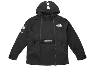 Pre-owned Supreme Men's  The North Face Steep Tech Hooded Jacket In Black