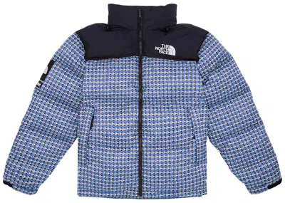Pre-owned Supreme Men's  The North Face Studded Nuptse Jacket In Royal