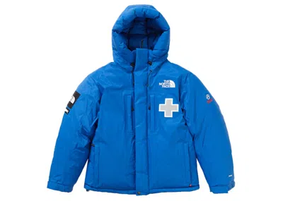 Pre-owned Supreme Men's  The North Face Summit Series Rescue Baltoro Jacket In Blue