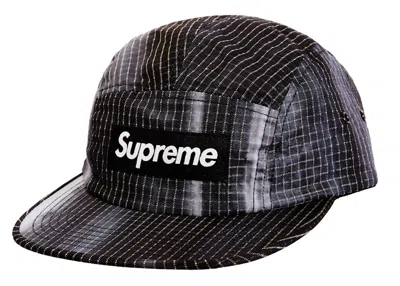 Pre-owned Supreme Men's  Tie Dye Ripstop Camp Cap In Black