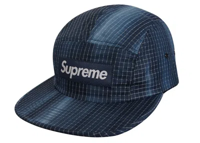Pre-owned Supreme Men's  Tie Dye Ripstop Camp Cap In Blue