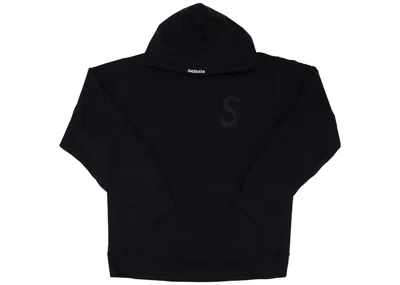 Pre-owned Supreme Men's  Tonal S Logo Hoodie In Black