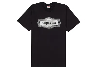 Pre-owned Supreme Men's  Top Shotta Tee Shirt In Black