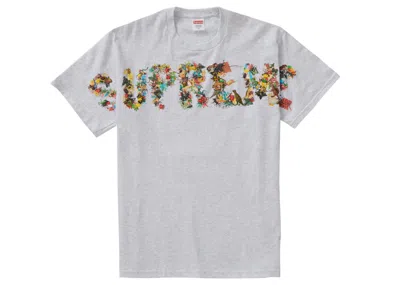 Pre-owned Supreme Men's  Toy Pile Tee Shirt In Ash Grey