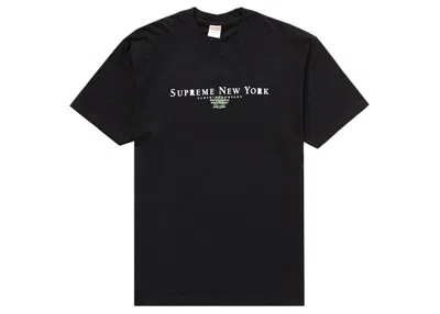 Pre-owned Supreme Men's  Tradition Tee Shirt In Black
