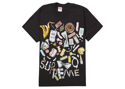 Pre-owned Supreme Men's  Trash Tee Shirt (ss23) In Black