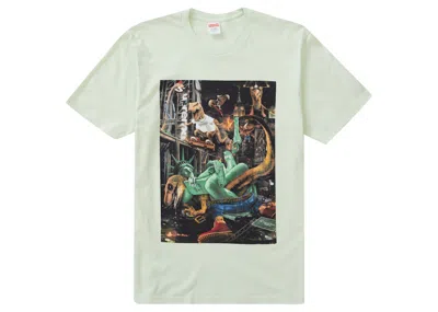 Pre-owned Supreme Men's  Trex Tee Shirt In Pale Green