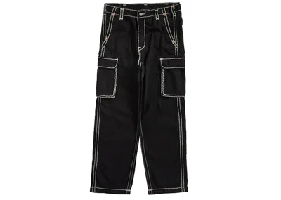 Pre-owned Supreme Men's  True Religion Denim Cargo Pant In Black