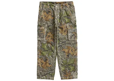 Pre-owned Supreme Men's  True Religion Denim Cargo Pant In Mossy Oak Camo In Multi