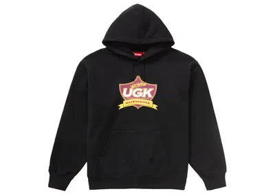 Pre-owned Supreme Men's  Ugk Hooded Sweatshirt In Black
