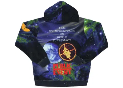 Pre-owned Supreme Men's  Undercover/public Enemy Hooded Sweatshirt In Multi