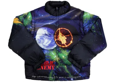 Pre-owned Supreme Men's  Undercover/public Enemy Puffy Jacket In Multi