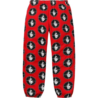 Pre-owned Supreme Men's  Undercover/public Enemy Skate Pant In Red
