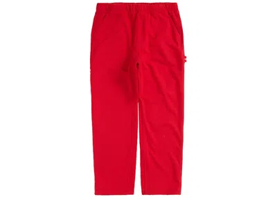 Pre-owned Supreme Men's  Utility Pocket Sweatpant In Red