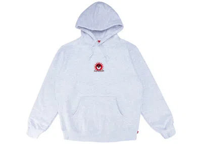 Pre-owned Supreme Men's  Vampire Hooded Sweatshirt In Ash Grey