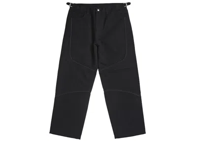 Pre-owned Supreme Men's  Vanson Leathers Cordura Cotton Pant In Black