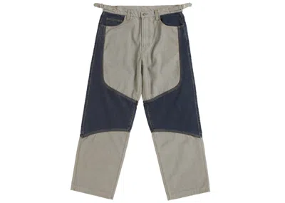 Pre-owned Supreme Men's  Vanson Leathers Cordura Cotton Pant In Denim In Blue