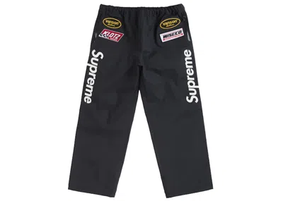 Pre-owned Supreme Men's  Vanson Leathers Goretex Pant In Black
