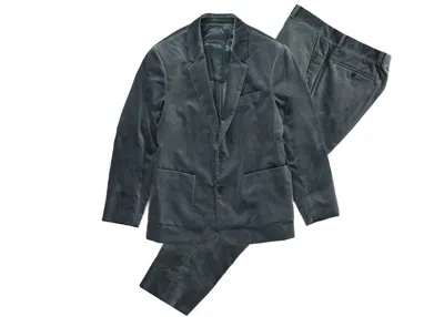 Pre-owned Supreme Men's  Velvet Suit In Slate