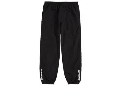 Pre-owned Supreme Men's  Warm Up Pant (fw18) In Black