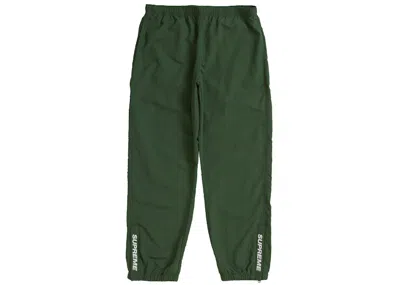 Pre-owned Supreme Men's  Warm Up Pant (fw20) In Green