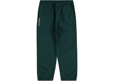 Pre-owned Supreme Men's  Warm Up Pant (fw22) In Dark Pine In Green
