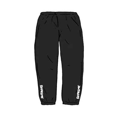 Pre-owned Supreme Men's  Warm Up Pant In Black