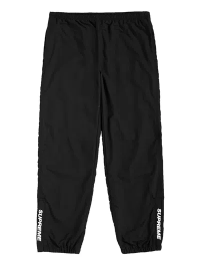 Pre-owned Supreme Men's  Warm Up Pant (ss18) In Black