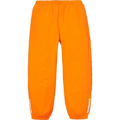 Pre-owned Supreme Men's  Warm Up Pant (ss18) In Orange