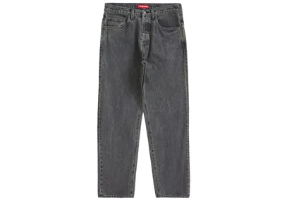 Pre-owned Supreme Men's  Washed Regular Jean In Black