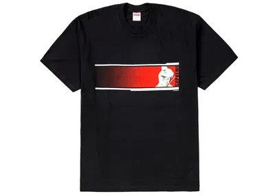 Pre-owned Supreme Men's  We're Back Tee Shirt In Black