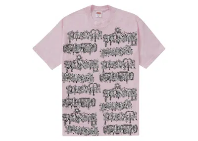 Pre-owned Supreme Men's  Wombat Tee Shirt In Light Pink