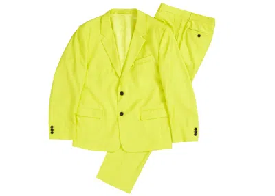 Pre-owned Supreme Men's  Wool Suit In Bright Yellow