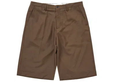 Pre-owned Supreme Men's  Wool Trouser Short In Brown