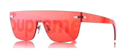 Pre-owned Supreme Men's  X Louis Vuitton City Mask Sp Sunglasses In Red