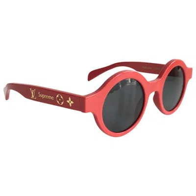 Pre-owned Supreme Men's  X Louis Vuitton Downtown Sunglasses In Red