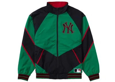 Pre-owned Supreme Men's  X New York Yankees Track Jacket In Green
