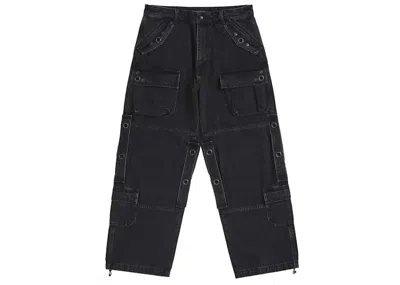 Pre-owned Supreme Men's  Y's By Yohji Yamamoto Denim Utility Pant In Black