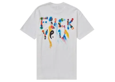 Pre-owned Supreme Men's  Yin Yang Tee Shirt In White