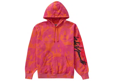 Pre-owned Supreme Men's  Yohji Yamamoto Hooded Sweatshirt In Orange