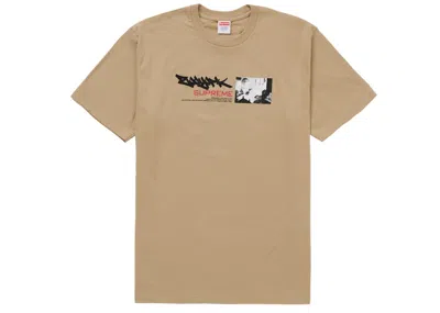 Pre-owned Supreme Men's  Zoo York Dynasty Tee Shirt In Light Brown