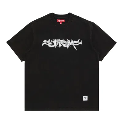 Pre-owned Supreme Mental Short-sleeve Top 'black' | Men's Size L