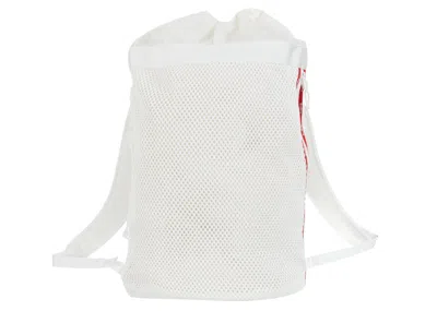 Pre-owned Supreme Mesh Backpack In White